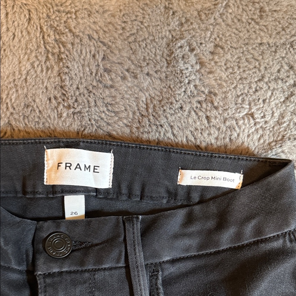 Frame Le Crop Mini Bootcut Jeans Size 26 - Picture 2 of 6